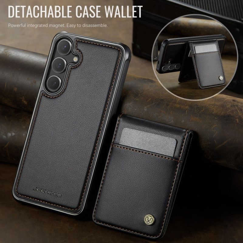 Coque Samsung Galaxy S26 Porte-Cartes RFID JEEHOOD