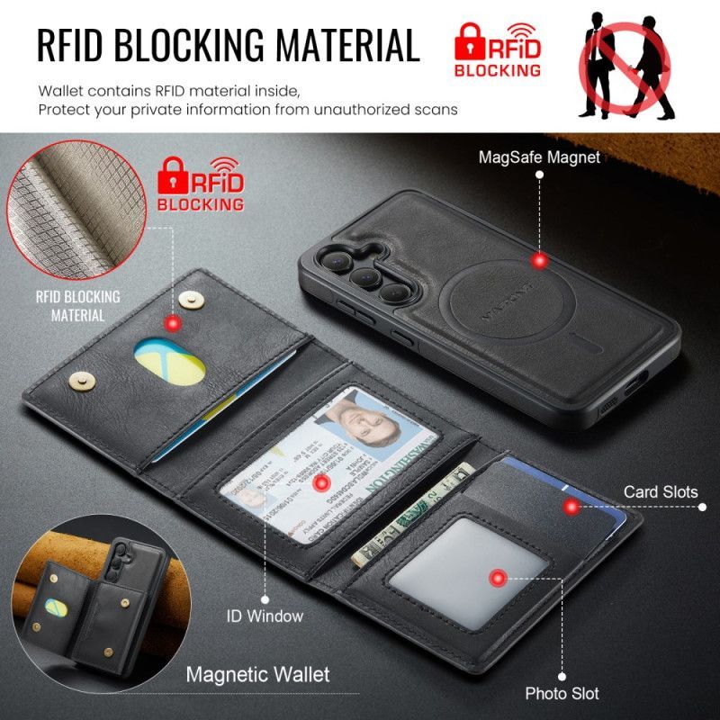 Coque Samsung Galaxy S26 Portefeuille Magnétique MAGKING