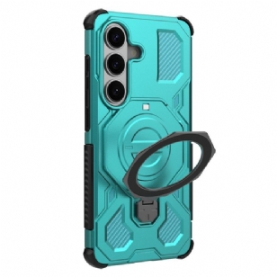 Coque Samsung Galaxy S26 Robuste avec Support Rotatif Métal