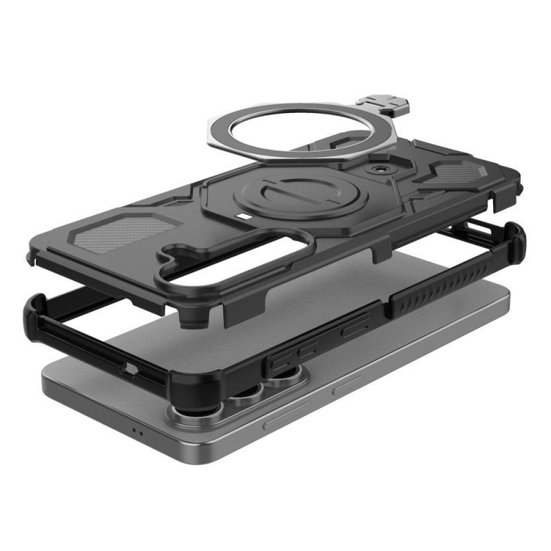 Coque Samsung Galaxy S26 Robuste avec Support Rotatif Métal