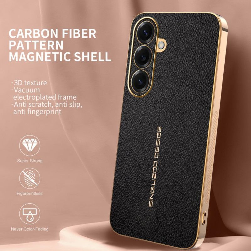 Coque Samsung Galaxy S26 Texture Litchi