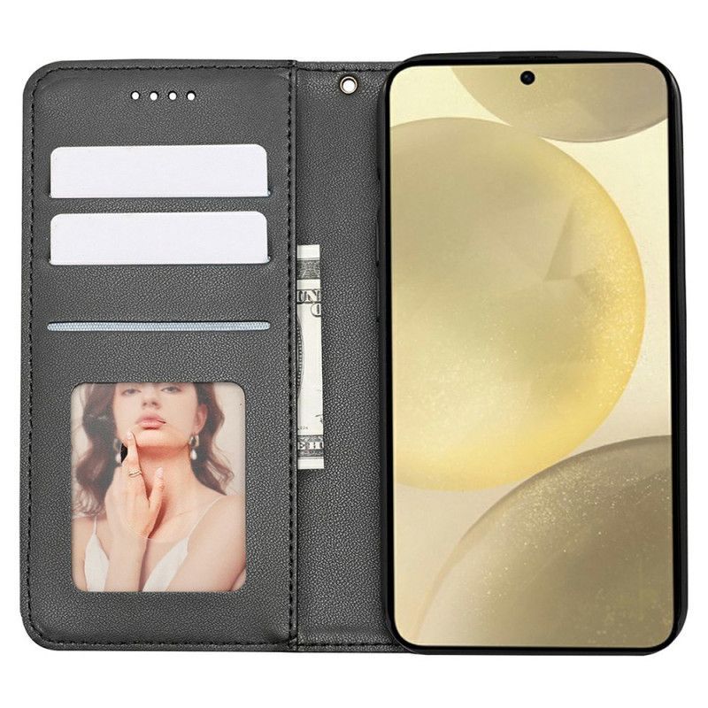 Flip Cover Samsung Galaxy S26 Motif Quadrillé