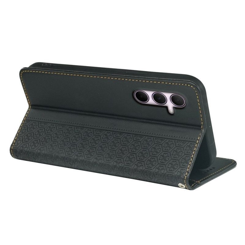 Flip Cover Samsung Galaxy S26 Trèfles à Quatre Feuilles