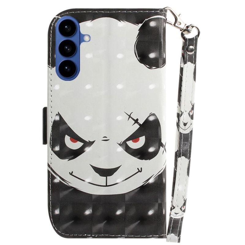 Housse Samsung Galaxy S26 Angry Panda à Lanière