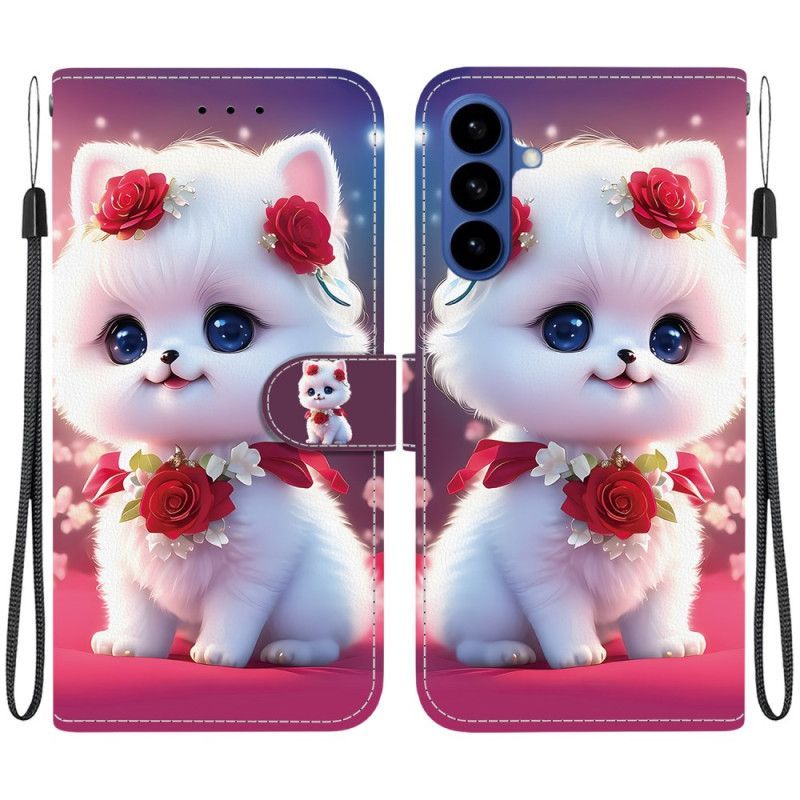 Housse Samsung Galaxy S26 Chat et Roses