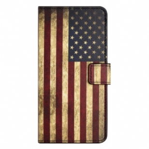 Housse Samsung Galaxy S26 Drapeau Américain Vintage
