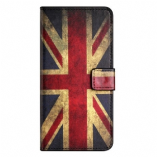 Housse Samsung Galaxy S26 Drapeau Anglais Vintage