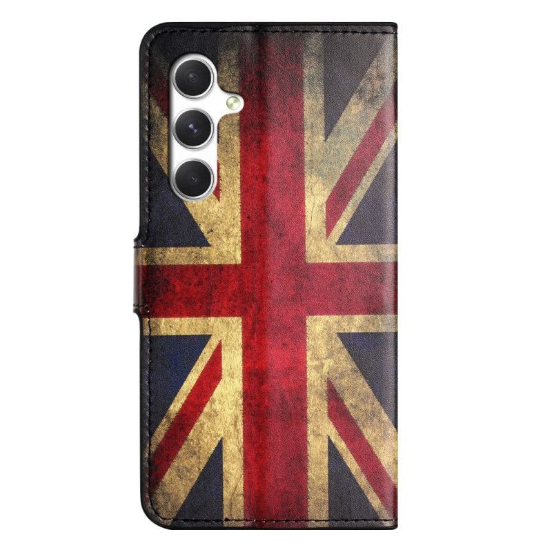 Housse Samsung Galaxy S26 Drapeau Anglais Vintage