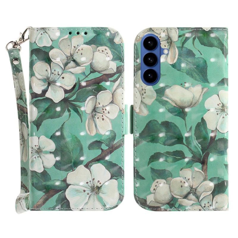 Housse Samsung Galaxy S26 Fleurs Aquarelle