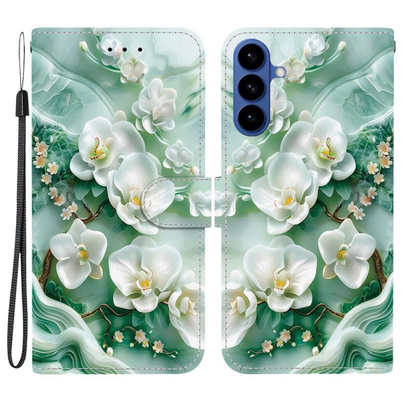 Housse Samsung Galaxy S26 Fleurs de Jade
