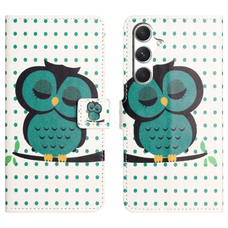 Housse Samsung Galaxy S26 Hibou Endormi