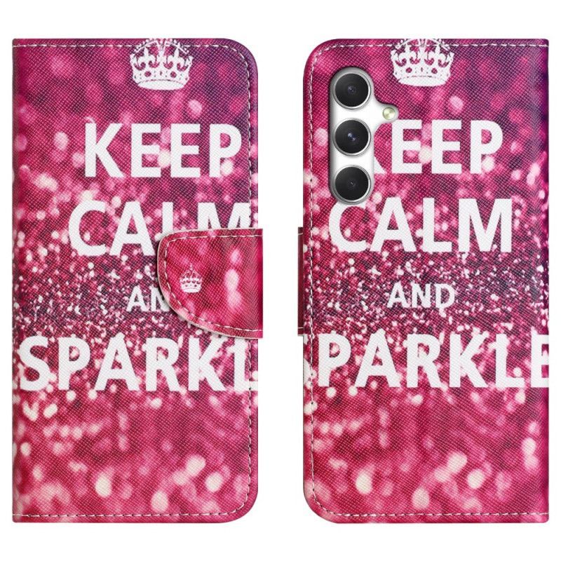 Housse Samsung Galaxy S26 Keep Calm and Sparkle