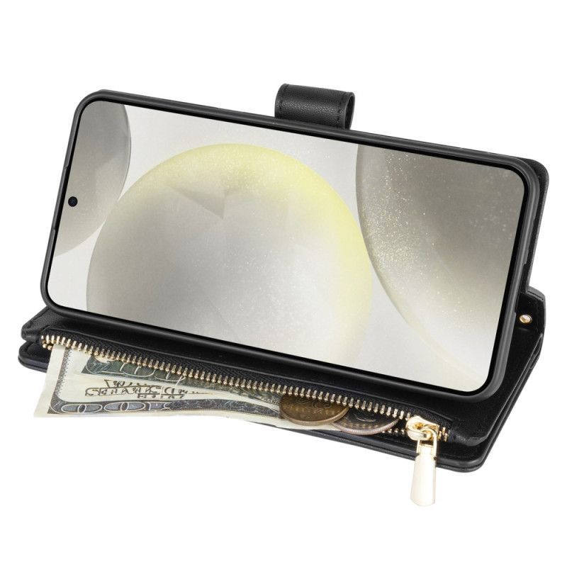 Housse Samsung Galaxy S26 Matelassée avec Bandoulière Ajustable