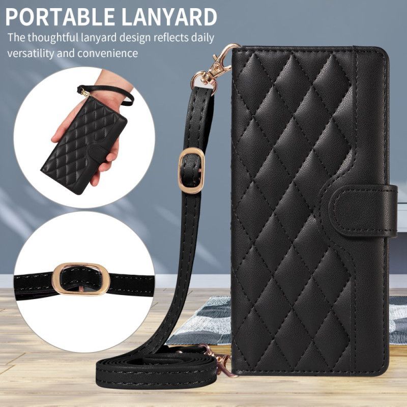 Housse Samsung Galaxy S26 Matelassée avec Sangles