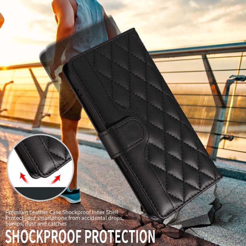 Housse Samsung Galaxy S26 Matelassée avec Sangles