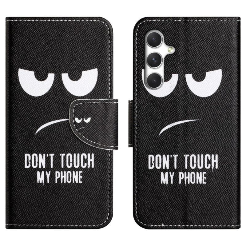 Housse Samsung Galaxy S26 Motif Don't Touch My Phone