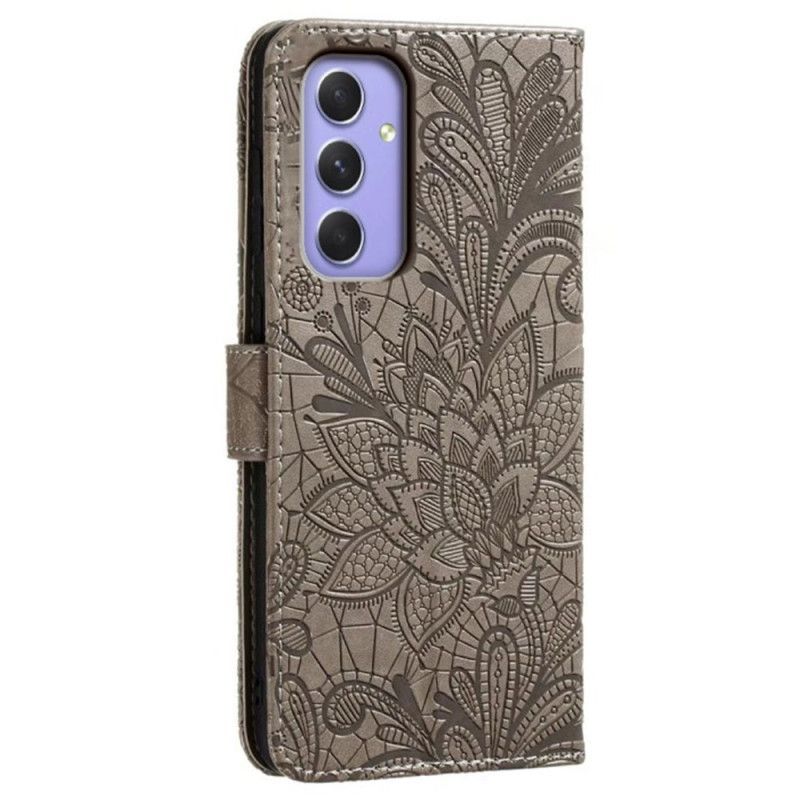 Housse Samsung Galaxy S26 Motif Floral en Dentelle