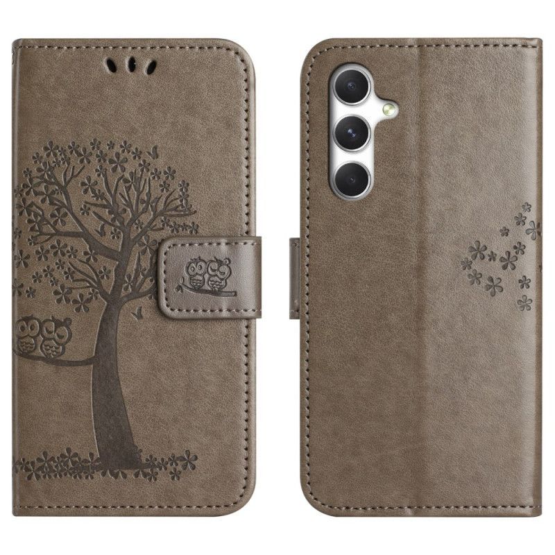 Housse Samsung Galaxy S26 Motif Hibou et Arbre