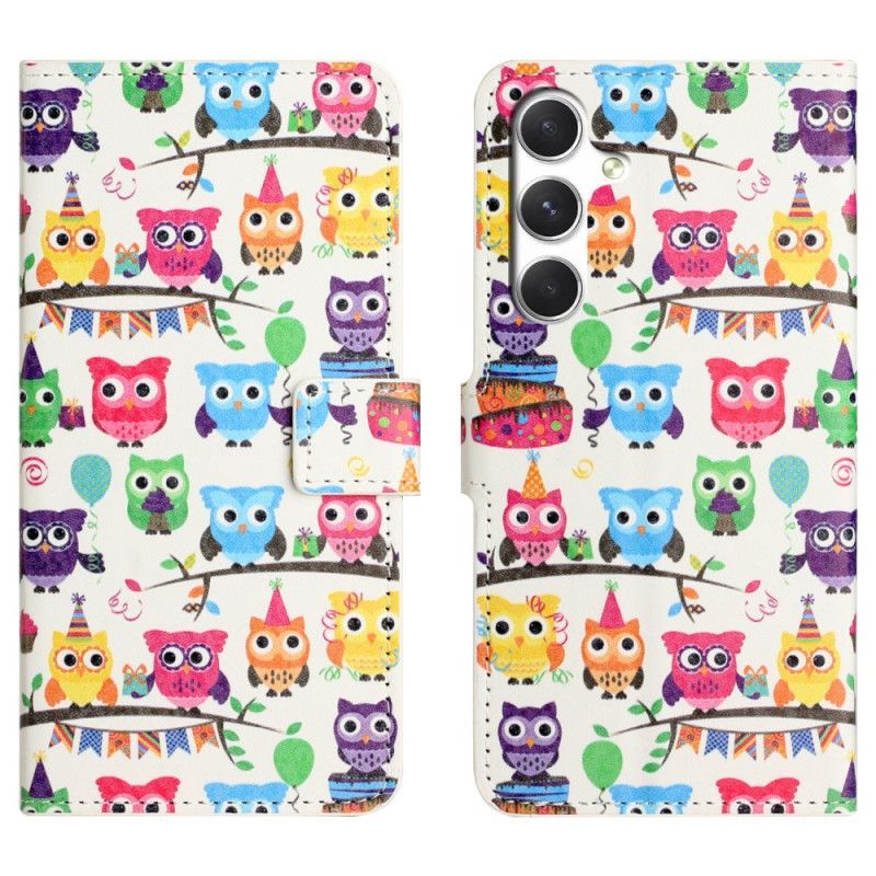 Housse Samsung Galaxy S26 Motif Hiboux
