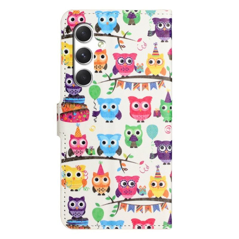 Housse Samsung Galaxy S26 Motif Hiboux