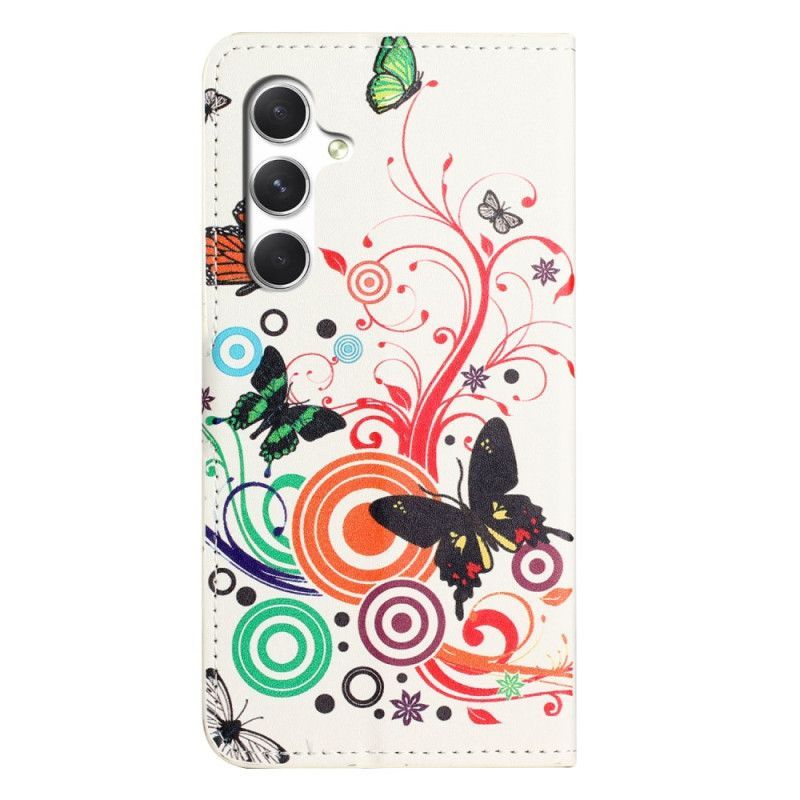 Housse Samsung Galaxy S26 Papillons Blancs