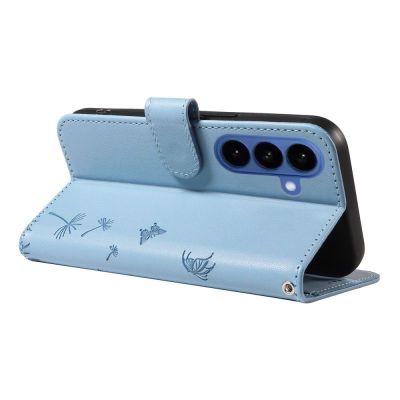 Housse Samsung Galaxy S26 Pissenlits à Lanière