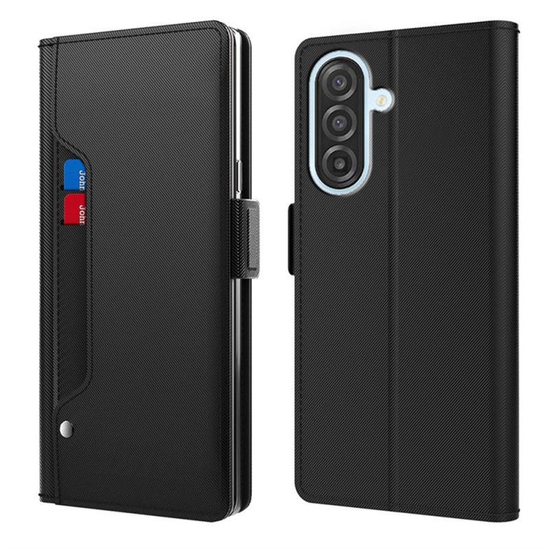 Housse Samsung Galaxy S26 Porte-Cartes Amovible et Miroir