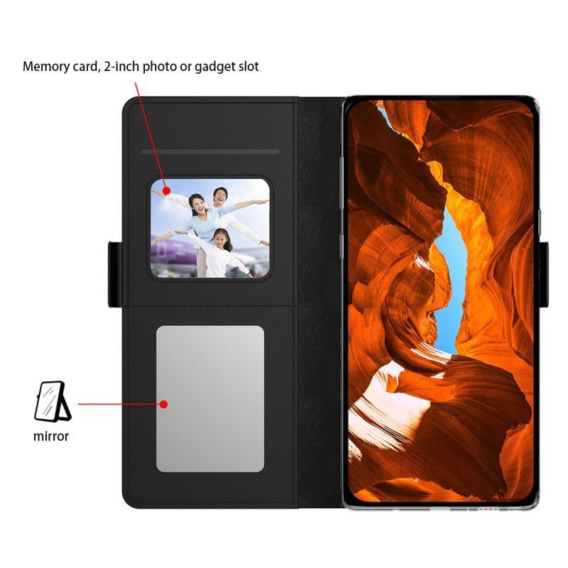 Housse Samsung Galaxy S26 Porte-Cartes Amovible et Miroir