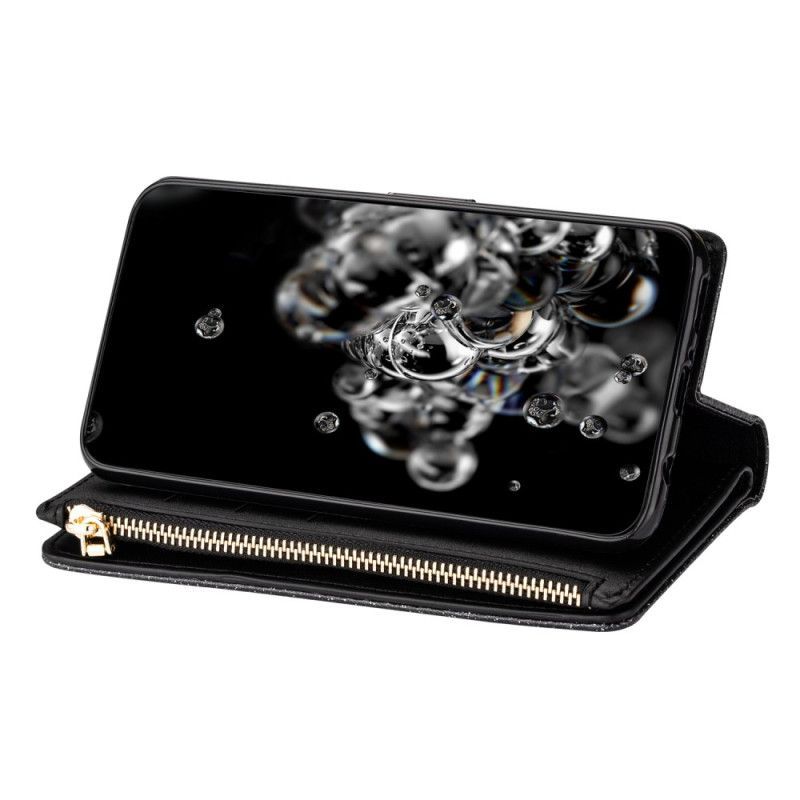 Housse Samsung Galaxy S26 Portefeuille Pailleté