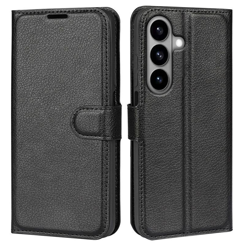 Housse Samsung Galaxy S26 Simili Cuir Litchi