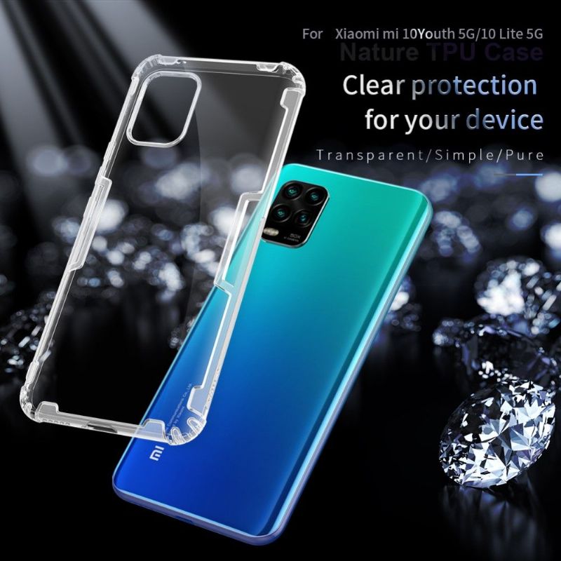 Coque Xiaomi Mi 10 Lite Nillkin Nature angles renforcés