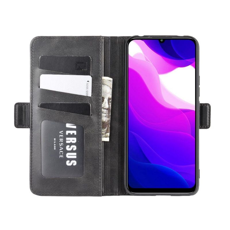 Housse Xiaomi Mi 10 Lite revêtement simili cuir mat