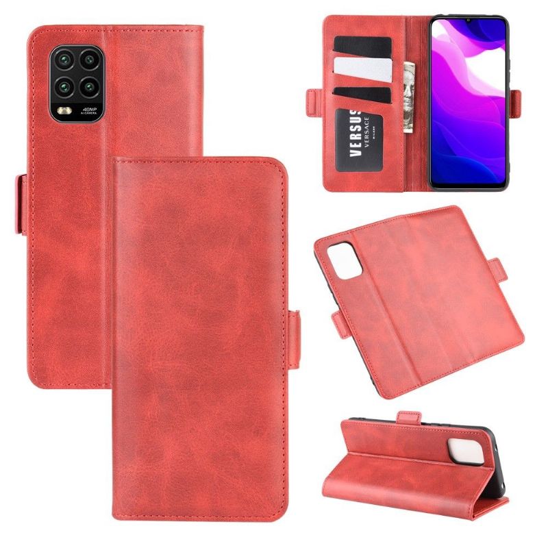 Housse Xiaomi Mi 10 Lite revêtement simili cuir mat