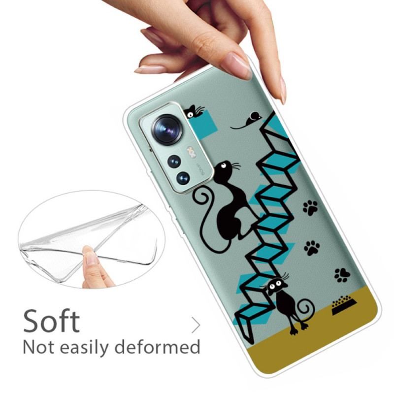 Coque Xiaomi 12 / 12X Drôles de Chats