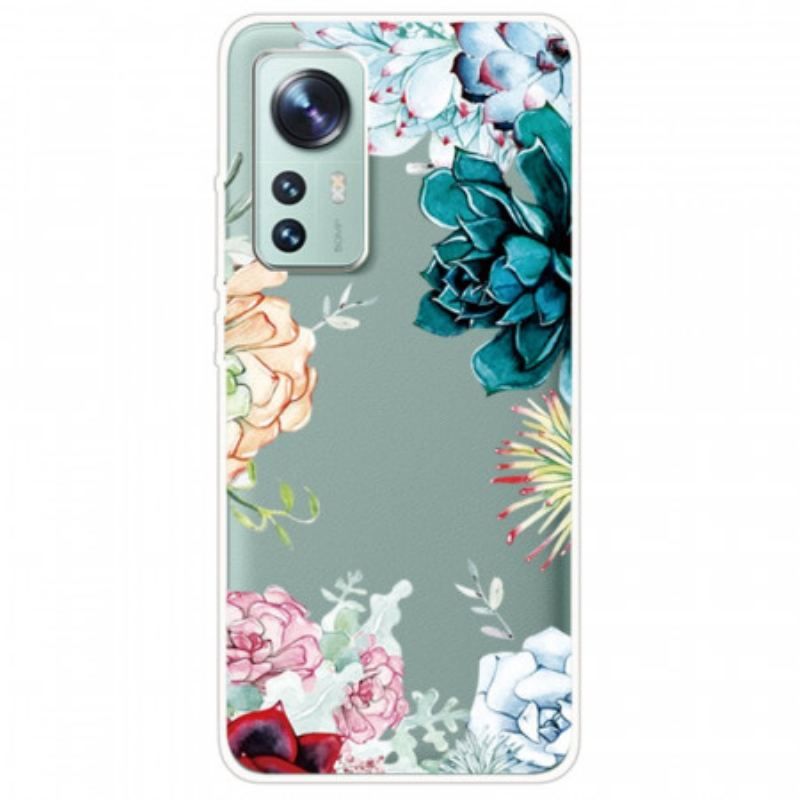 Coque Xiaomi 12 / 12X Fleurs Aquarelle