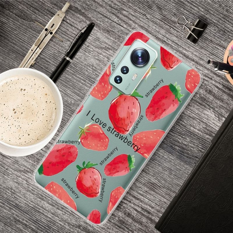 Coque Xiaomi 12 / 12X Fraises