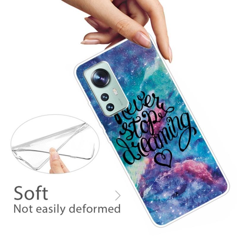 Coque Xiaomi 12 / 12X Never Stop dreaming
