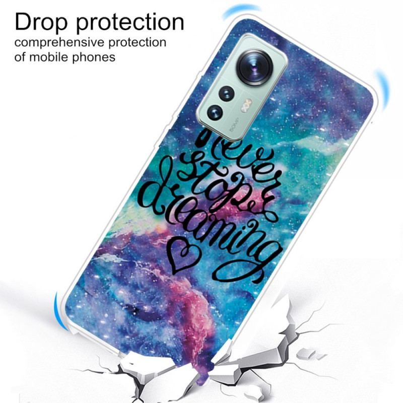 Coque Xiaomi 12 / 12X Never Stop dreaming