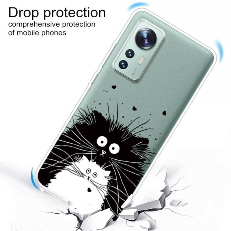 Coque Xiaomi 12 / 12X Regarde les Chats