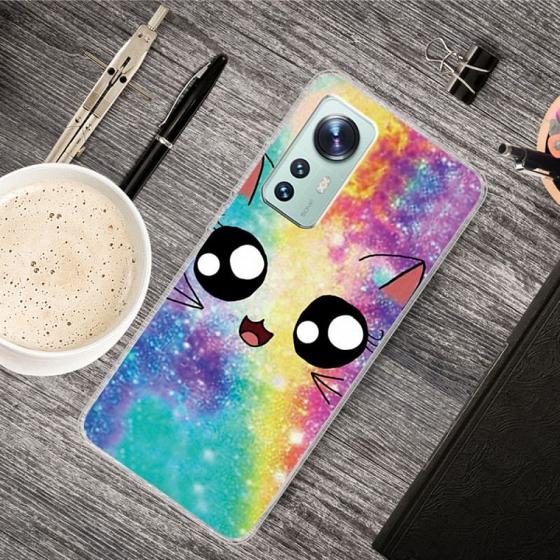 Coque Xiaomi 12 / 12X Silicone Chat Cartoon