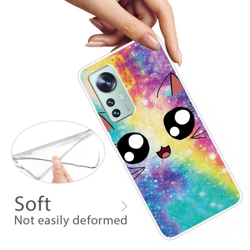 Coque Xiaomi 12 / 12X Silicone Chat Cartoon