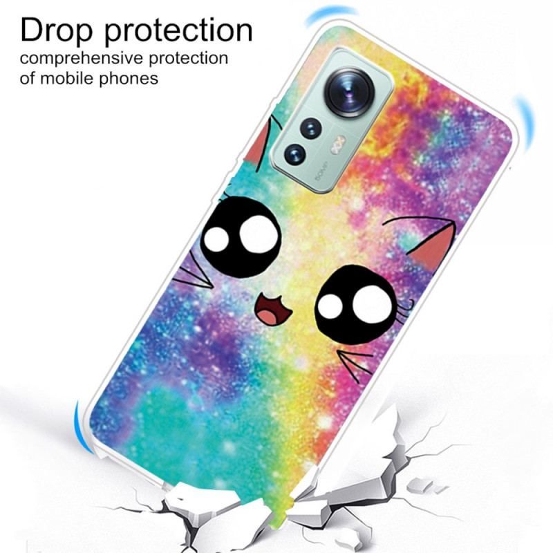Coque Xiaomi 12 / 12X Silicone Chat Cartoon