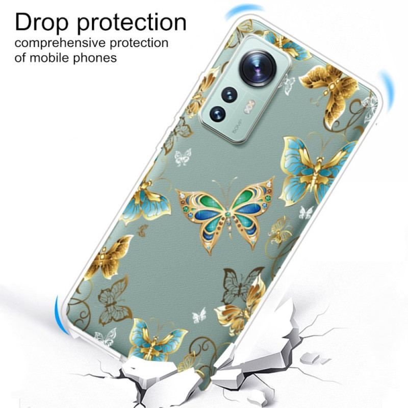 Coque Xiaomi 12 / 12X Vol de Papillons