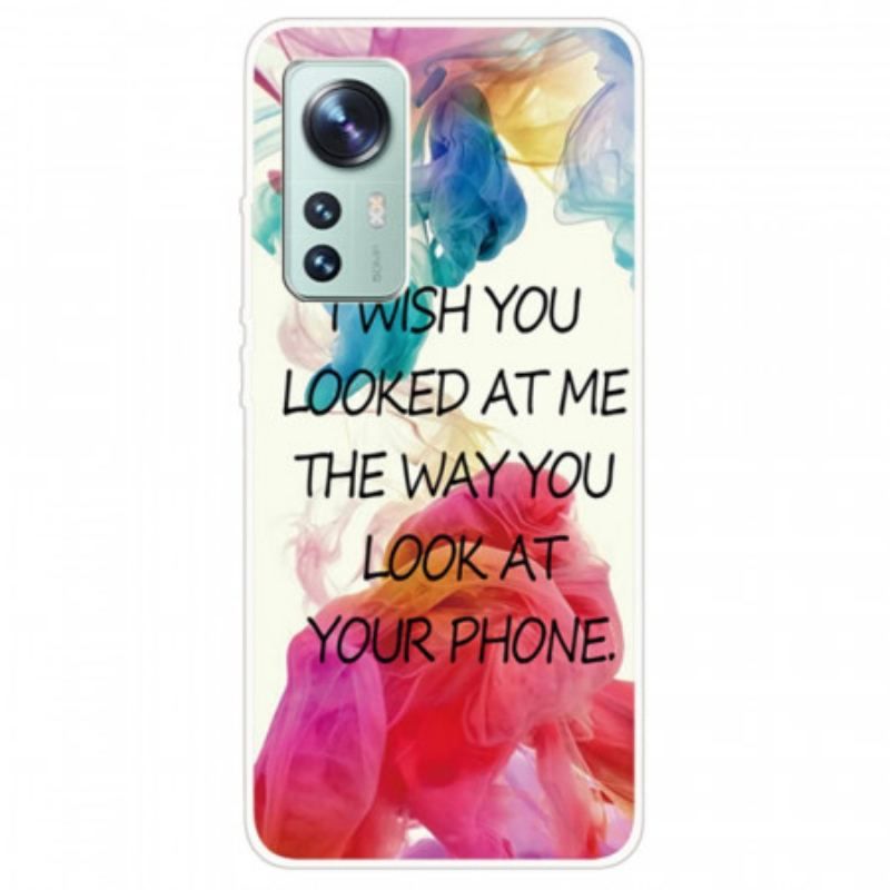 Coque Xiaomi 12 / 12X Wish You Looked At Me