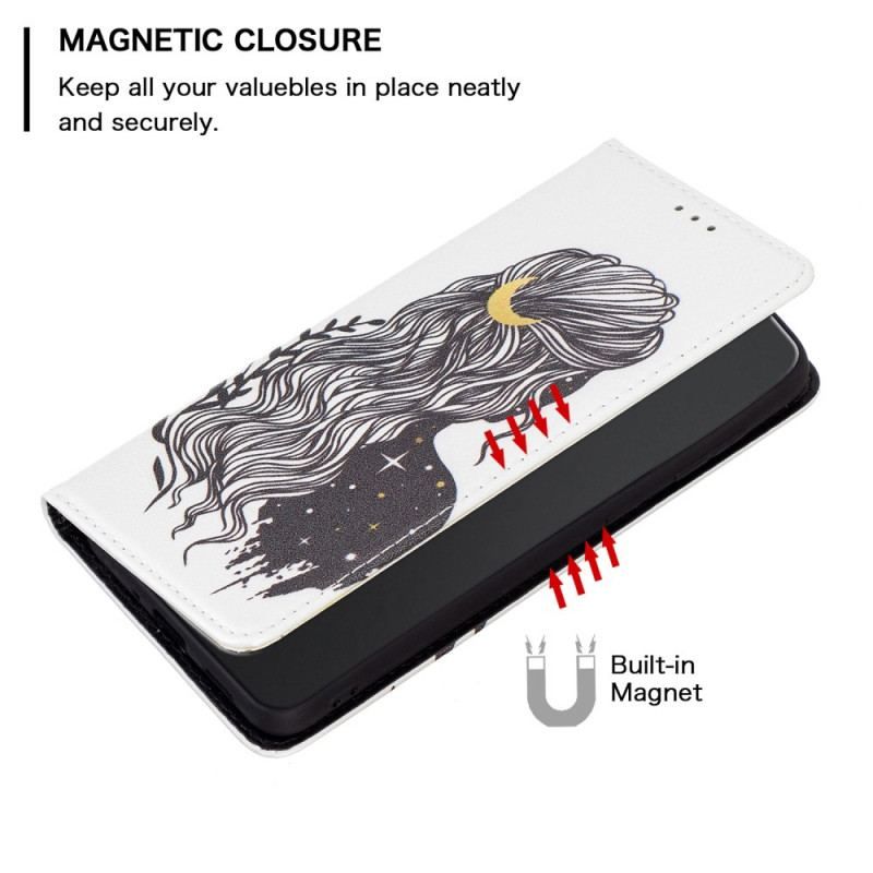 Flip Cover Xiaomi 12 / 12X Jolie Chevelure