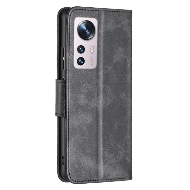 Housse Xiaomi 12 / 12X /12X Lisse Rabat Oblique