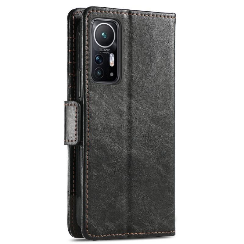 Housse Xiaomi 12 / 12X Bicolore Double Fermoir
