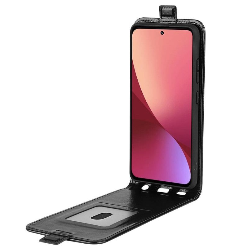 Housse Xiaomi 12 / 12X Effet Cuir Rabat Vertical