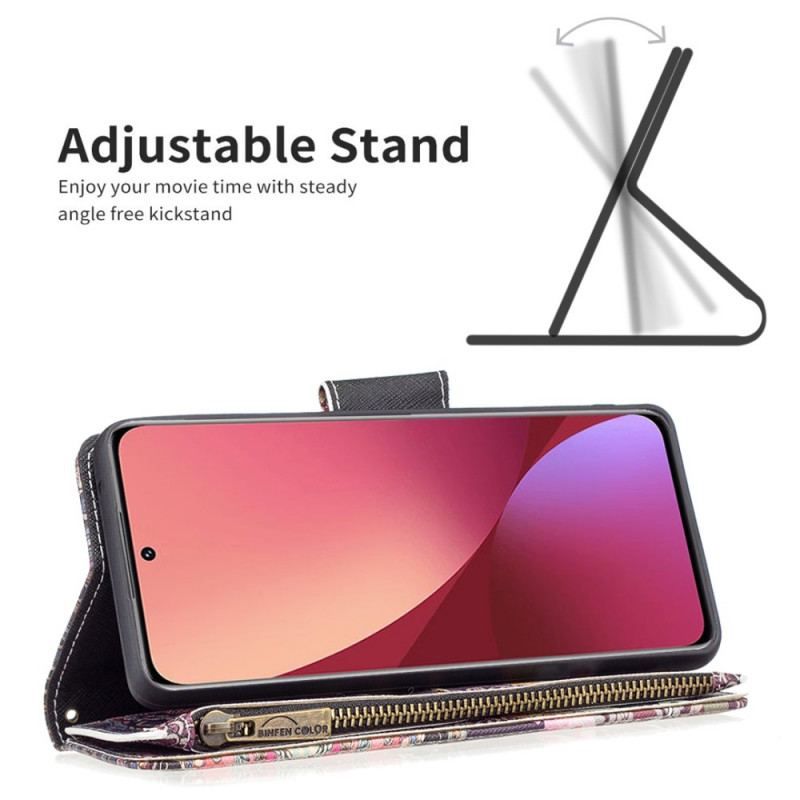 Housse Xiaomi 12 / 12X Poche Zippée Éléphant