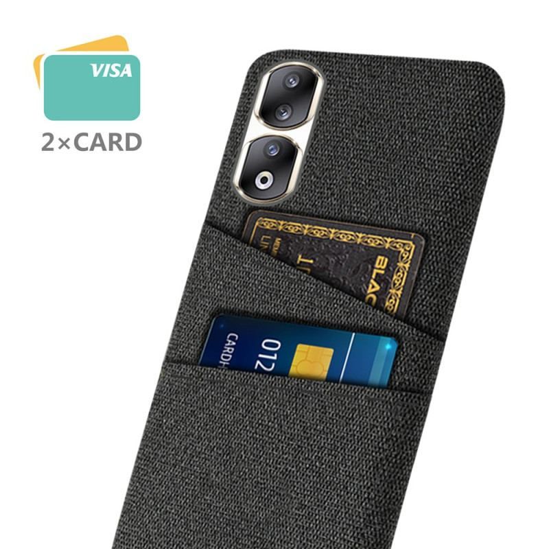 Coque Honor 90 Pro Porte-Cartes Tissu